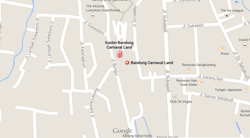 Bandung Carnival Land Map