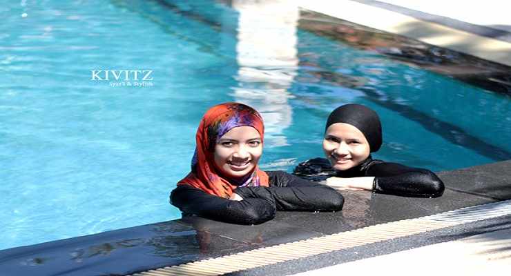 Hijab Swimming Pool Lembang