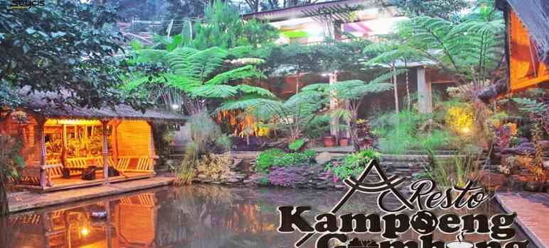 Kampoeng Gombong Resto & Cafe Ciwidey Bandung