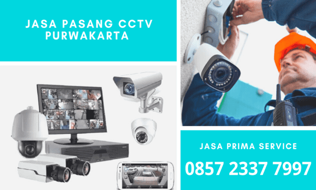 Jasa Pasang Camera CCTV di Purwakarta Biaya Tukang Pemasangan Murah 24 Jam Online