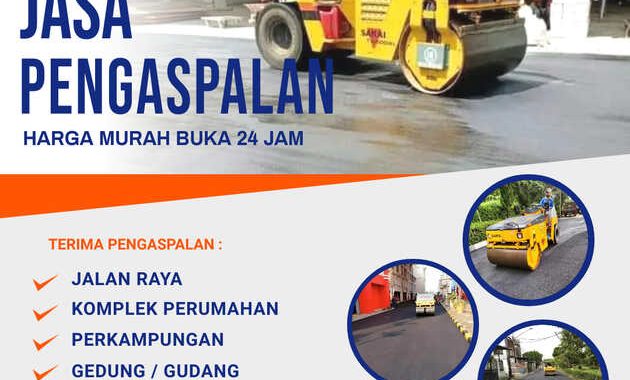 Jasa Pengaspalan Subang Harga Borongan Dan Hotmix Murah Kontraktor Jalan Terbaik