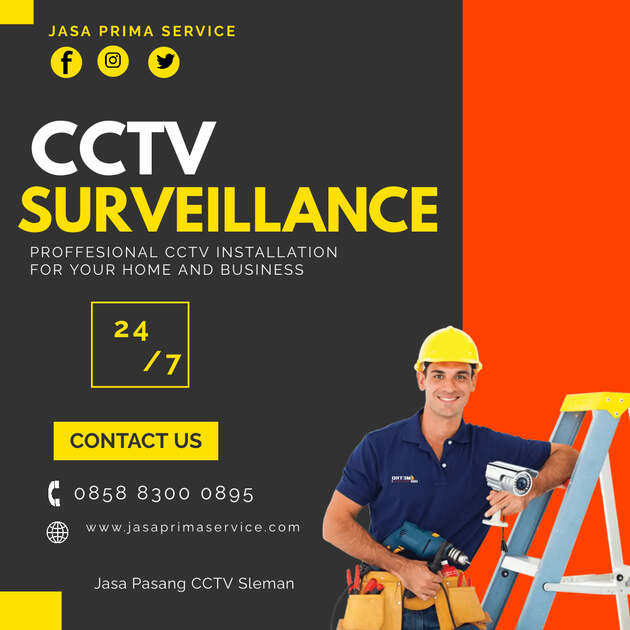 Jasa Pasang CCTV di Sleman Terdekat Dari Lokasi Saya Harga Jasa Paket Pemasangan Murah