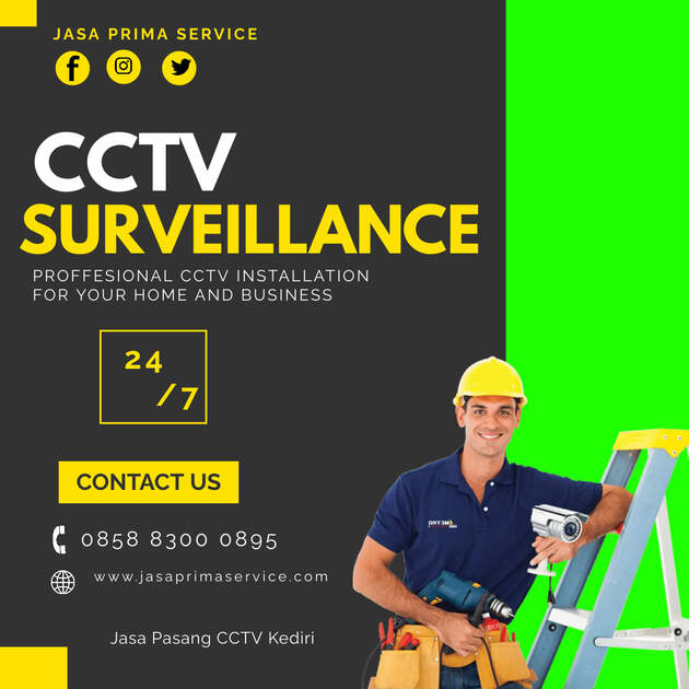 Jasa Tukang Pasang Camera CCTV di Kediri Harga Pasang Murah Bergaransi Toko Elektronik