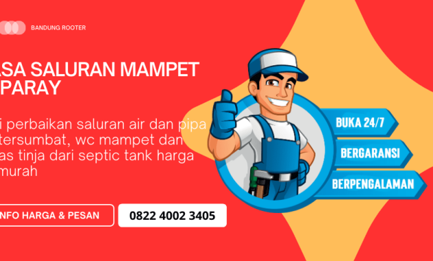 Jasa Perbaikan Saluran Air Mampet di Ciparay Kabupaten Bandung Terdekat