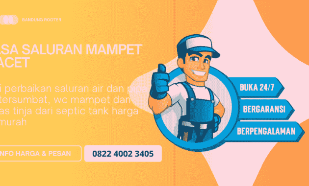 Jasa Perbaikan Saluran Air Mampet di Kertasari Kabupaten Bandung